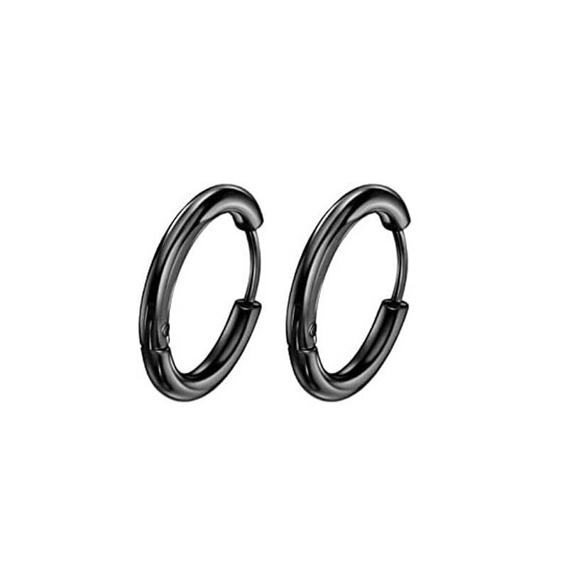 Buy Unisex Hoop Earrings Gold Silver Color Colorful Round Ear Rings For Women Men Ear Clips