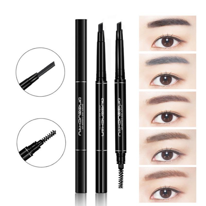 Buy DoubleEnd Eyebrow Pencil Waterproof Smudgeproof Lasting Easy To