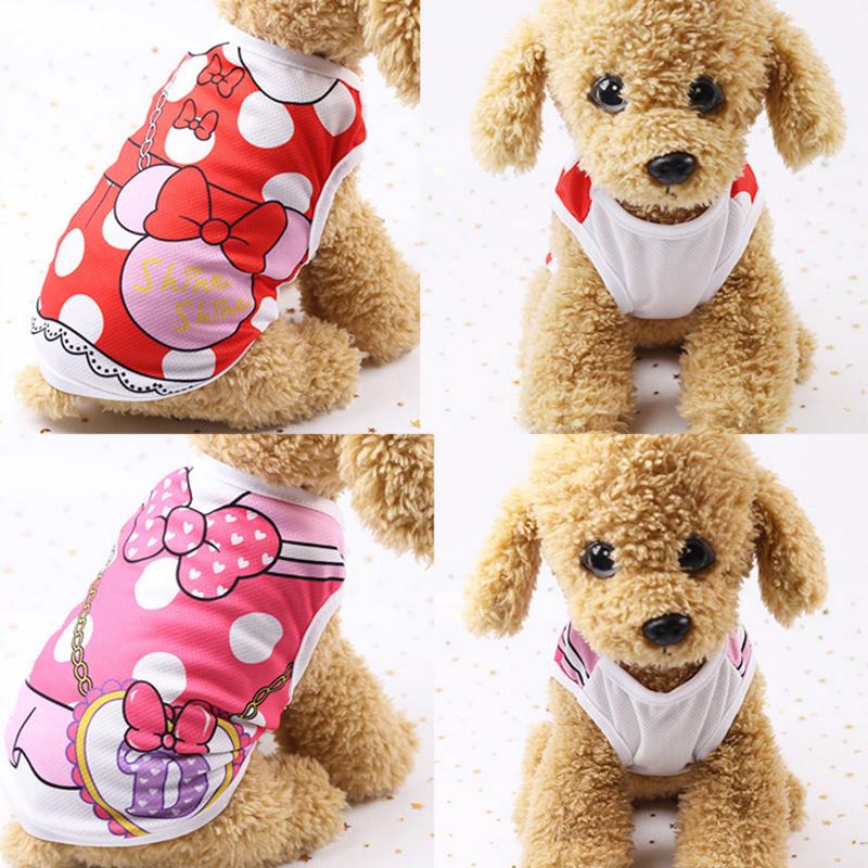 Cheap Pet Clothes Small Dog Puppy Vest Apparel Summer Breathable Mesh
