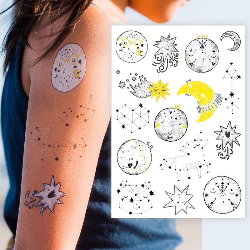 Buy Temporary Tattoos Moon Stars Comet And Funny Constellations Back Greeting Card At Affordable Prices — Free Shipping, Real Reviews With Photos — Joom 800_x_800_jpg