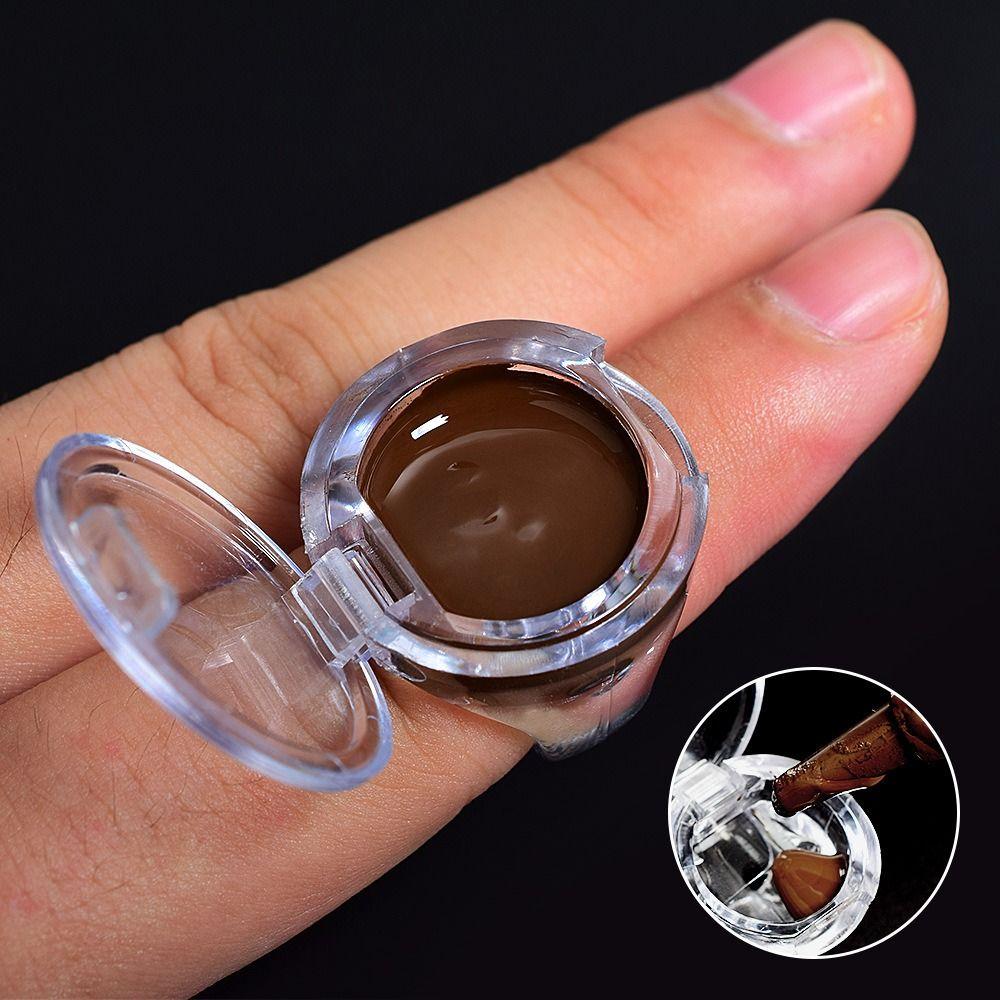 Transparent Tattoo Ink Ring Cups Reusable Tattoo Pigment Pallet Rings