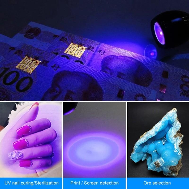 Cheap Mini LED UV Nail Dryer & Fluorescence Detector for Gel Polish and