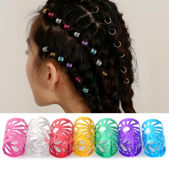 Stylish Hair Dread Braids Delicate Compact Solid Braid Beads Dreads