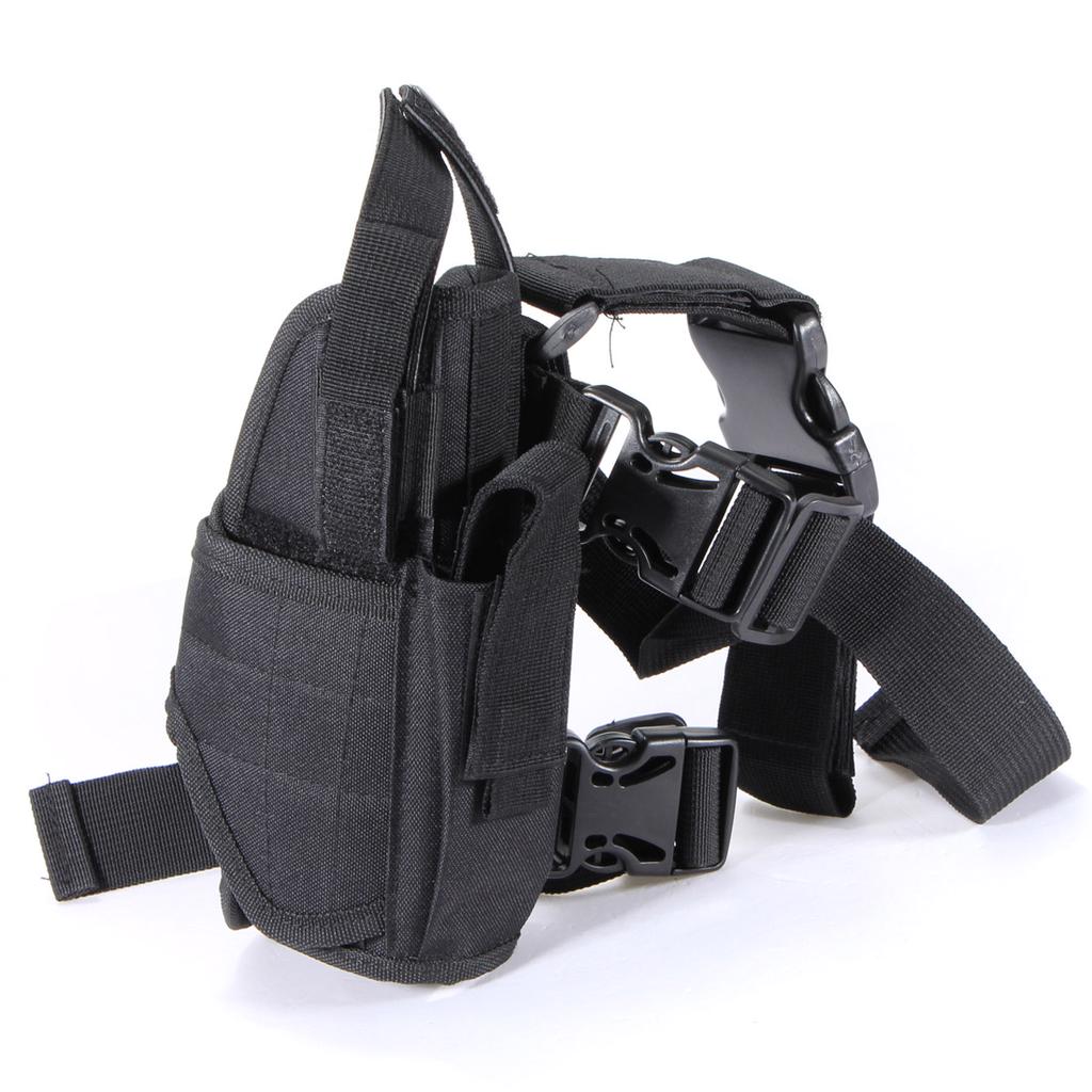 Buy Adjustable Outdoor Hunting Pouch Waterproof Tactical Pouch Puttee Pistol Gun Holster Pouch