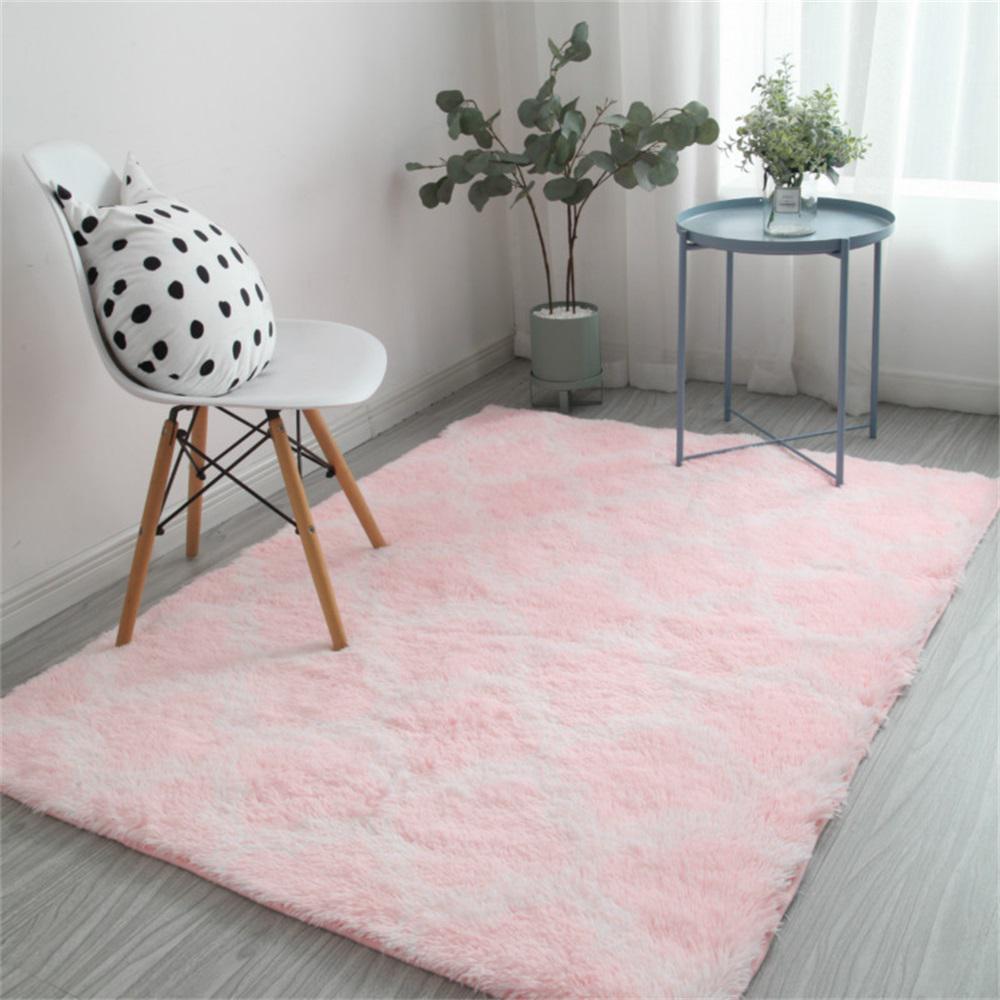 Buy Plush Fluffy Mordern Print Rugs Comfortable Area Rug Indoor Floor