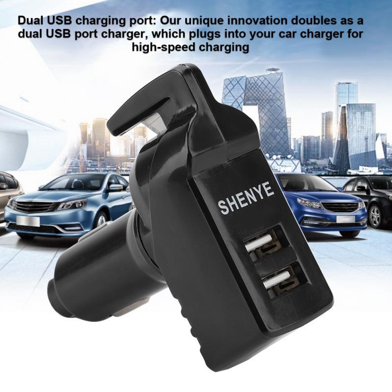 Multi Function Emergency Escape Tool Dual Port Usb Quick Charge 2 4a Car Charger Buy At A Low Prices On Joom E Commerce Platform