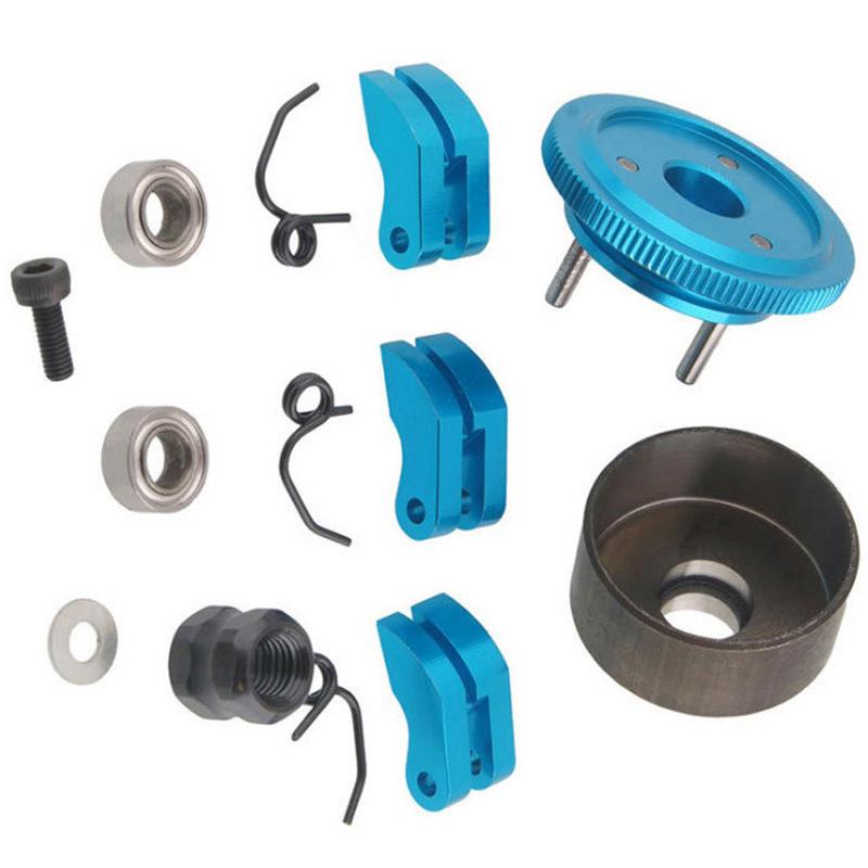 Rc Clutch Bell 14T Gear Flywheel Assembly For Hsp 18 Buggy Upgrade