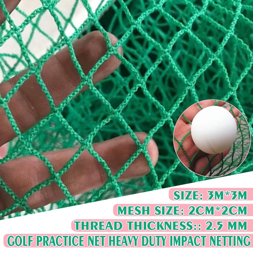 Buy Golf Practice Net Mesh PE Material 2.5mm Plastic Golf Net