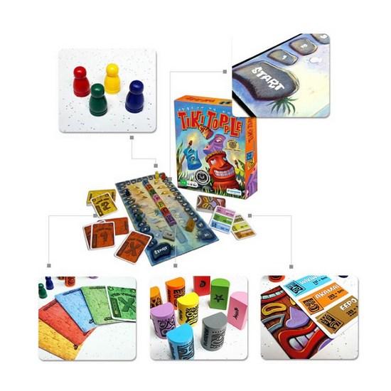 Cheap Educa Korea Tiki Tople board game, popular Korean game Joom