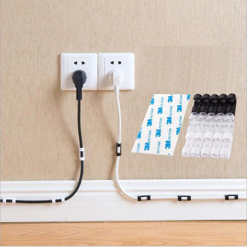Buy Wire Cable Clips Organizer Desktop & Workstation Clips Cord Management Holder Usb Charging Data Line At Affordable Prices — Free Shipping, Real Reviews With Photos — Joom 800_x_800_jpg