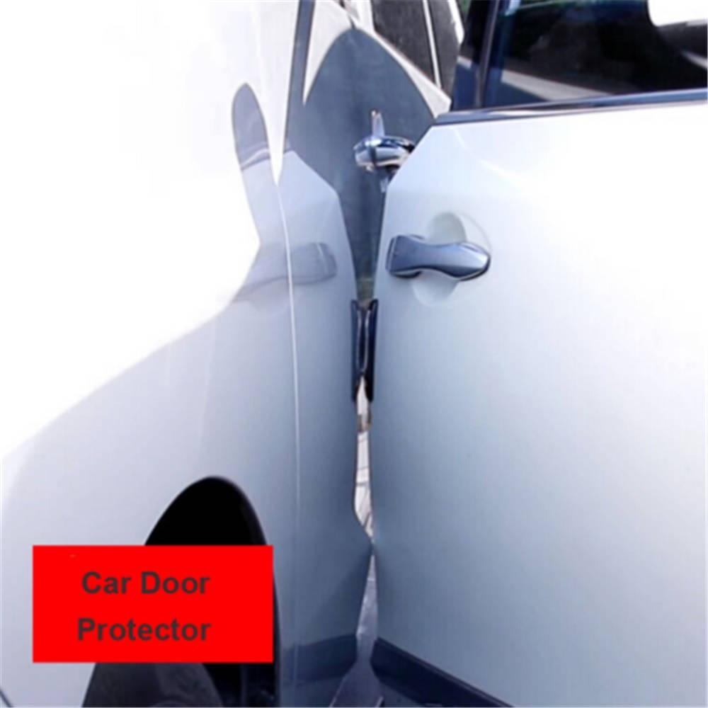 Cheap 4/8Pcs Car Door Guard Anticollision Antiscratch Strip Universal Car Door Protector Joom