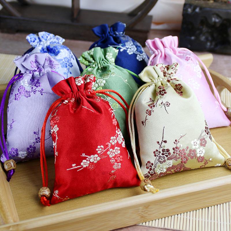 Cheap 1PC Multifunction Sachet bag Storage bag Gift Pouches Plum
