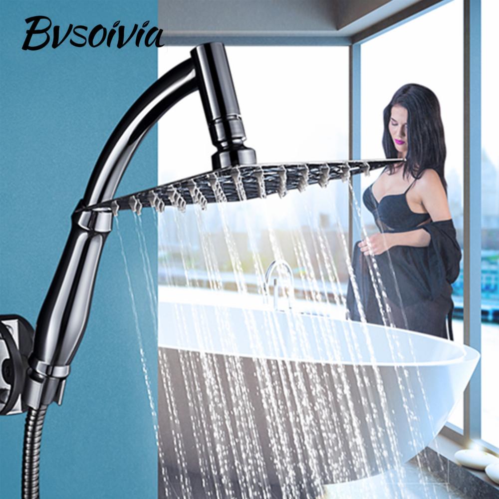 Buy BVSOIVIA Stainless Steel Ultrathin Waterfall Shower Heads Rainfall