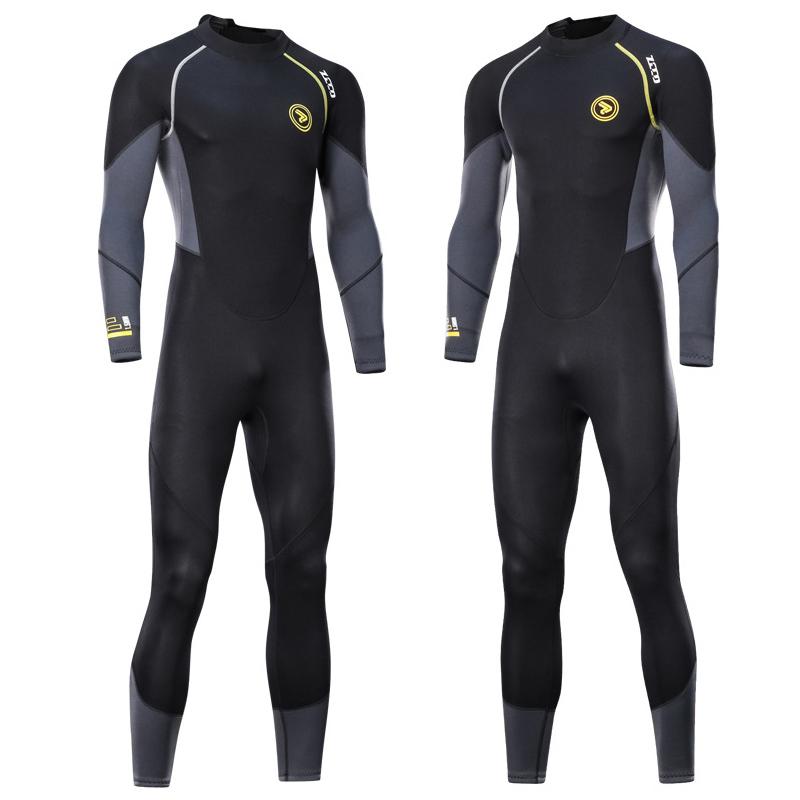 Buy 3mm Mens Full Length Wetsuit Surf Autumn Winter Surf Kayak Swim Wet