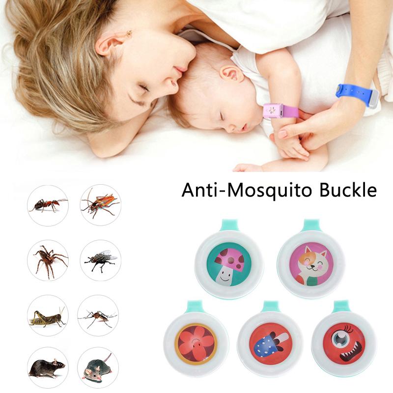 Buy Random Color Mosquito Repellent Button Safe for Infants for Baby