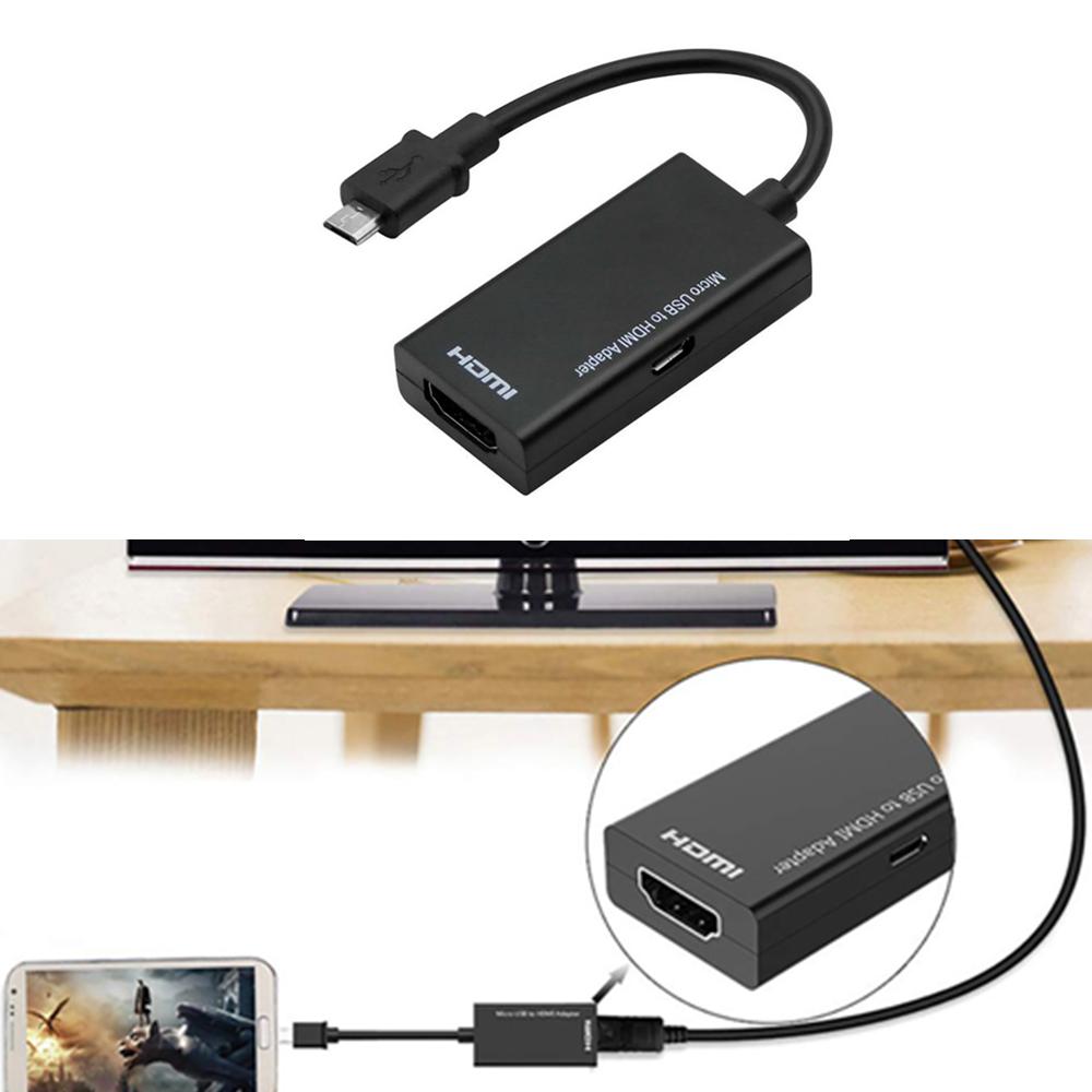 Buy USB To HDMI Adapter Micro Usb Hdmi Connector Cable Android Phone To
