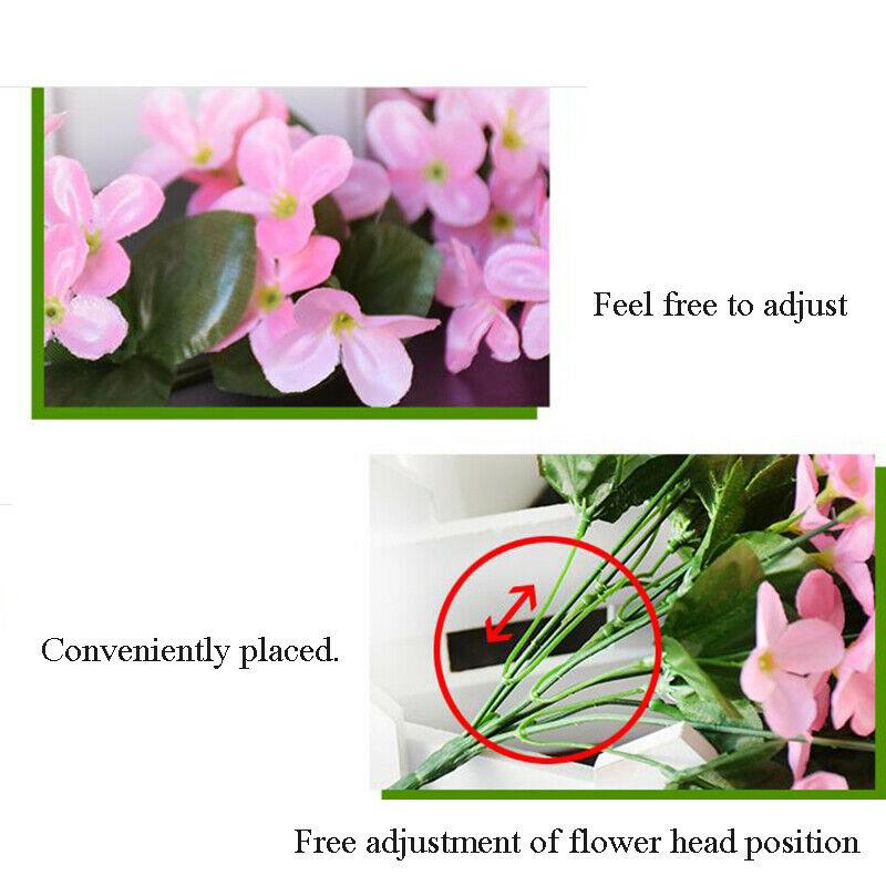 Cheap Artificial Fake Hanging Flowers Vine Plant Garland Home Garden