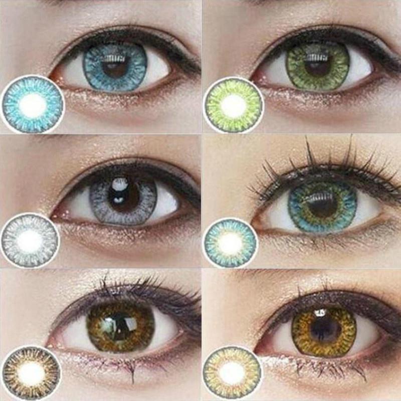 Buy 1 Pair Soft Color Contact Lens Eye Cosmetic Beautiful Pupil