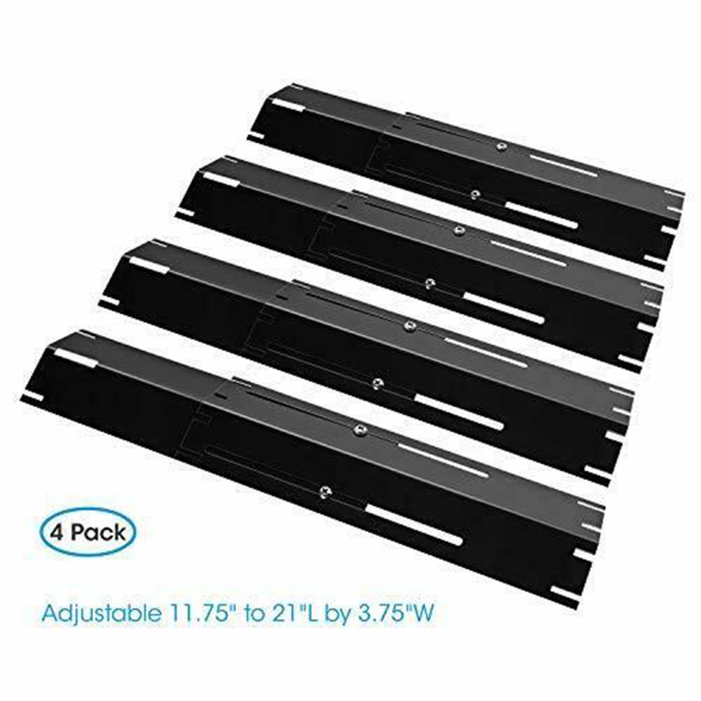 Buy 4pcs Barbecue Heat Plate, Heavy Duty Adjustable Porcelain Steel