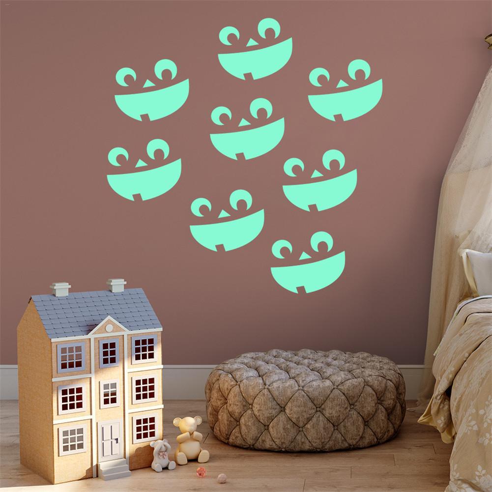 Smile Face Luminous Sticker Furniture Stickers Home Decor