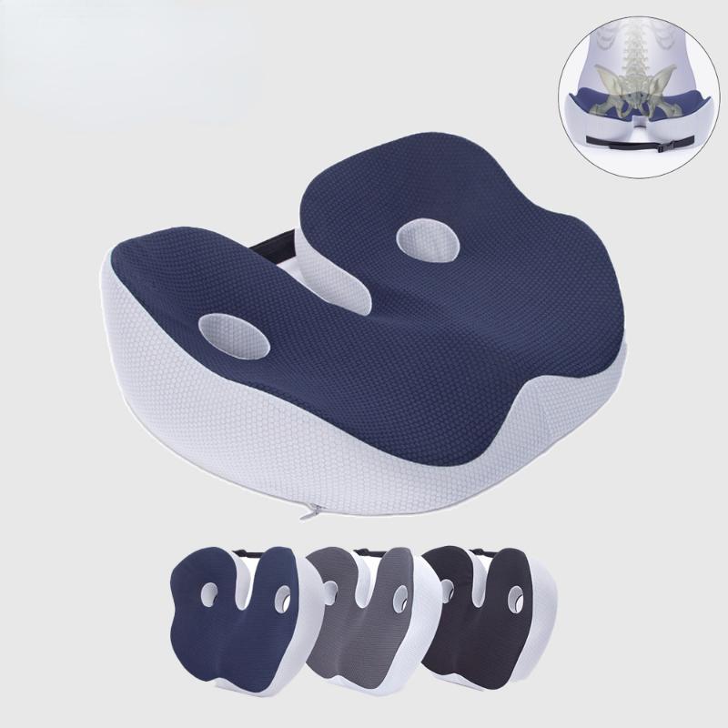 Cheap Memory Foam Bone Pain Relief Seat Cushion for Butt Lower Back