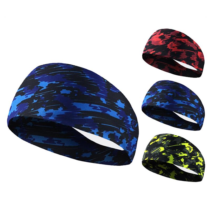 Buy Cycling Sweat Headband Men Head Sweat Bands Sport Sweatband Hair