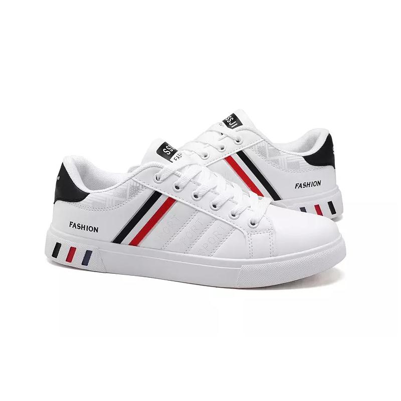 Cheap New Casual Shoes Men's Sneakers Trend Breathable White Shoes