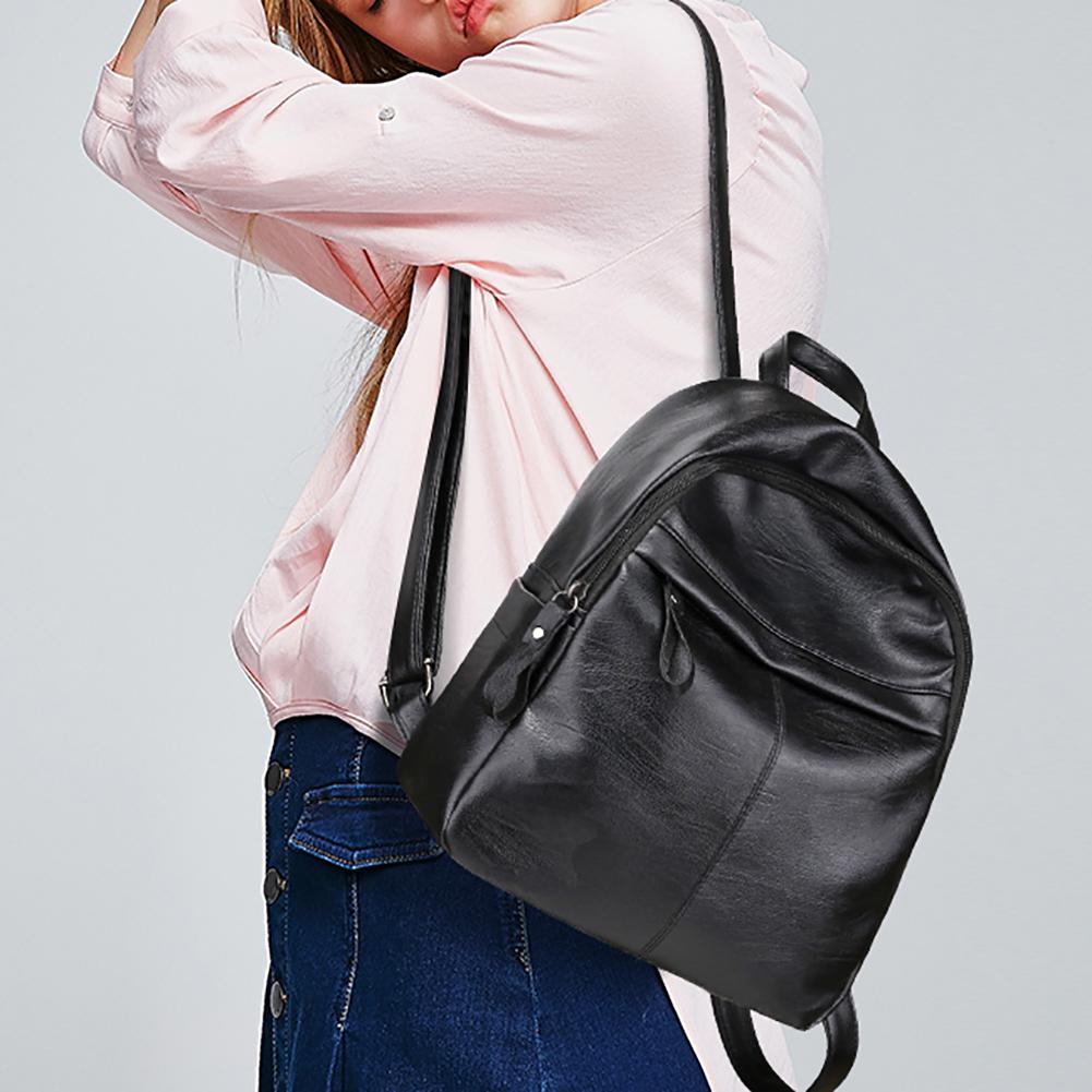 Buy GQ Leisure Faux Leather Large Capacity Adjustable Straps Woman