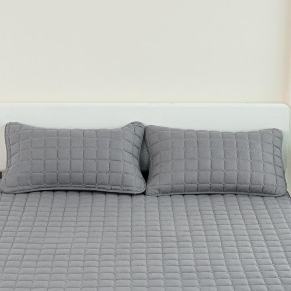 Buy New Soft Polyester Cotton Bedding Sheet Mattress Cover Quilted