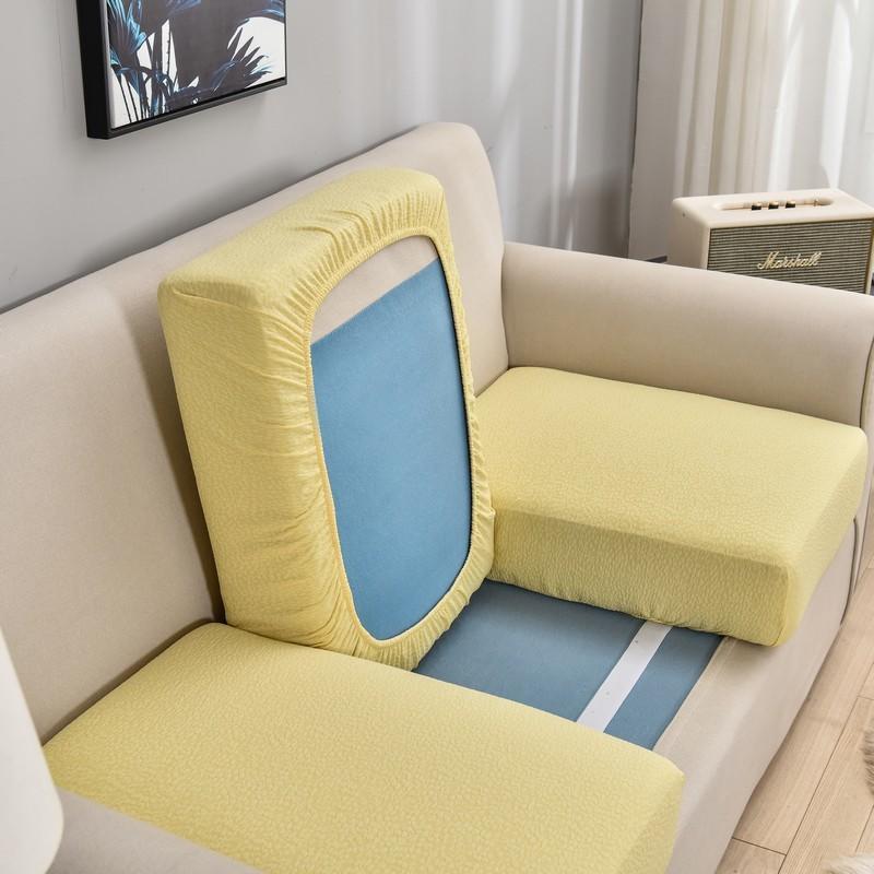 sittdyna soffa 💰Köp Billigt Online 1/2/3/4 Seat Sofa Seat Cushion Cover For Pets Kids Elastic Chair Cover Funiture Protector Thick Washable Removable Couch Slipcover Waterproof Till Ett Lågt Pris På Joom Butik