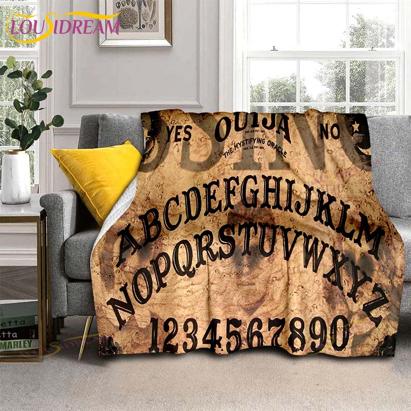 Buy Ouija Board Blanket Flannel Blanket Super Soft Fleece Throw