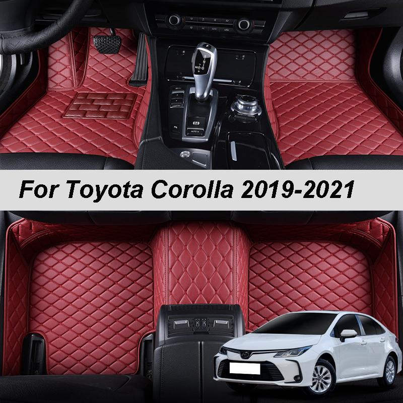 Buy Custom Made Leather Car Floor Mats For Toyota Corolla E210 2019