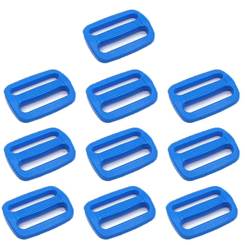 Buy Plastic Buckle Slider Rectangle Strap Adjuster For Bags 10PCS
