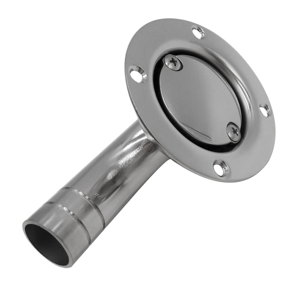 Marine Hardware 1" Boat Flush Fuel / Water Tank Vent 90 Degree Elbow