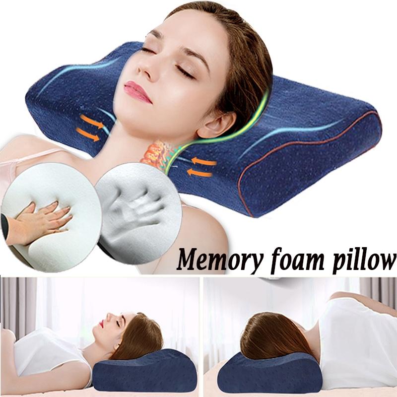 Buy Memory Foam Pillow Neck Pain Neck Pillow with Washable Breathable