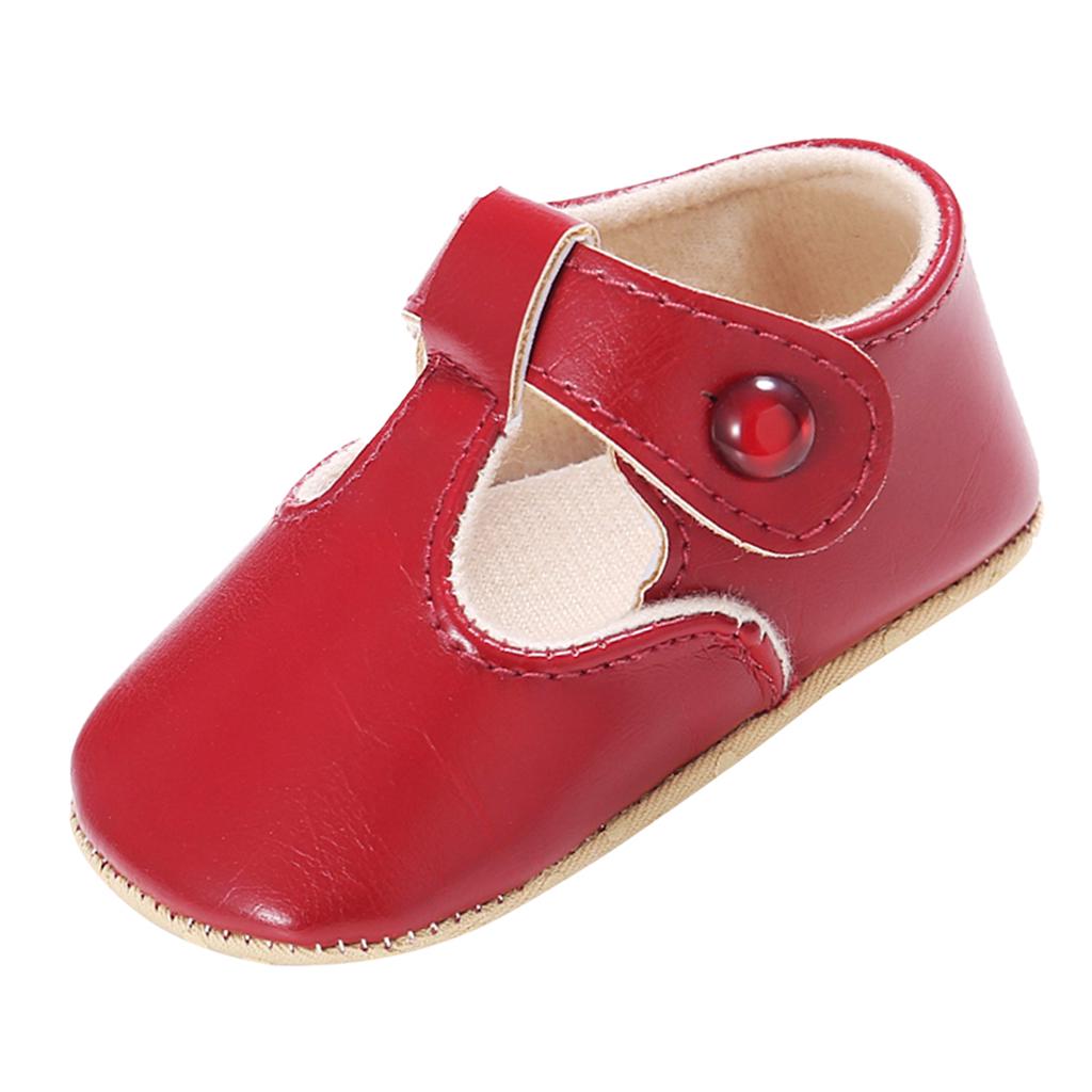 Buy Baby Girl Leather Shoes Toddle Antislip Prewalker Sandals 06M White