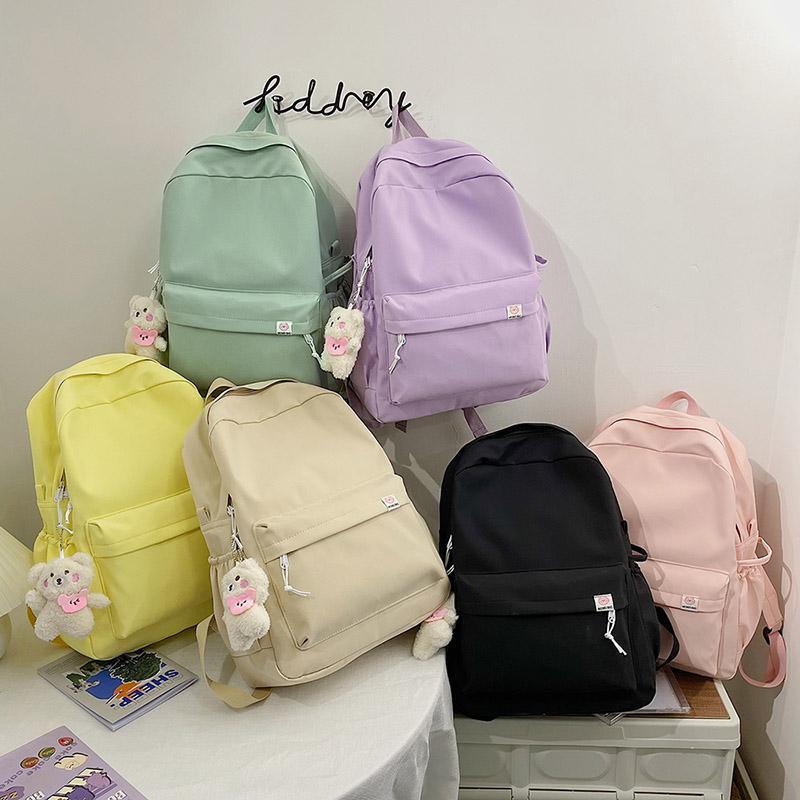 Cheap Women Backpack Nylon School Bag For Girls Student Travel