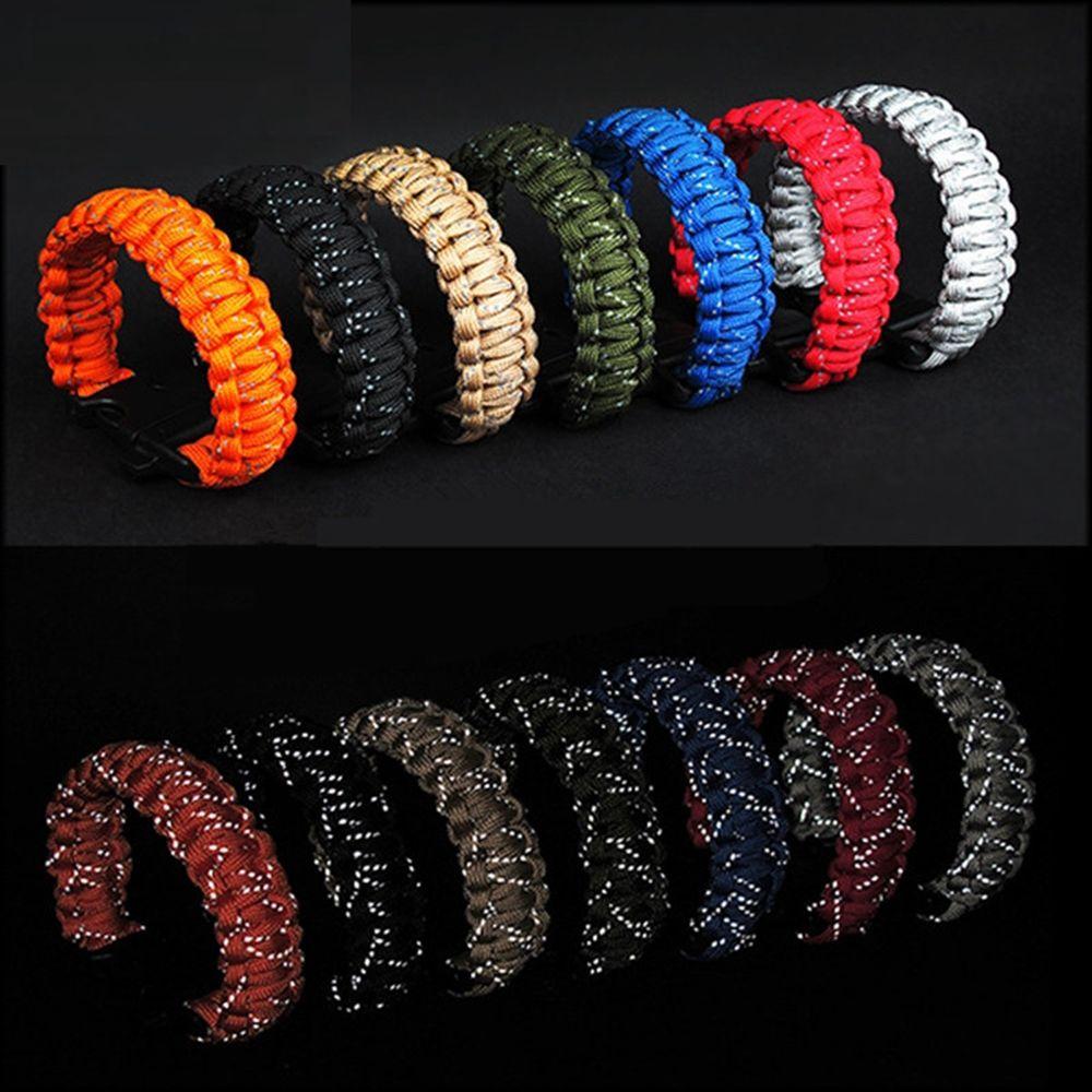 Buy Saving Bracelet Escape Wrist Strap Reflective Paracord EDC
