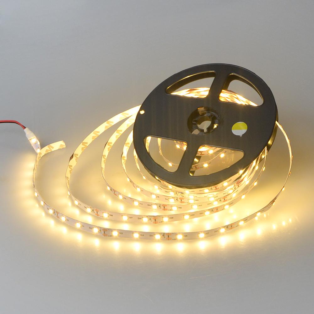 Buy 5M LED Light Strip 60LEDs/M 2835 RGB LED Strip 12V Flexible Diode Tape LED Ceiling Light