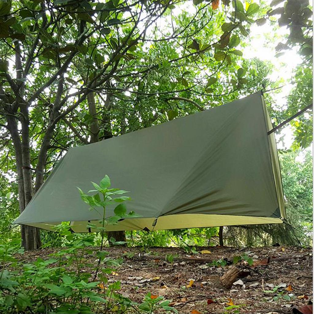Cheap Camping Tent 4 People Waterproof Tarp Sun Rain Shelter Ground