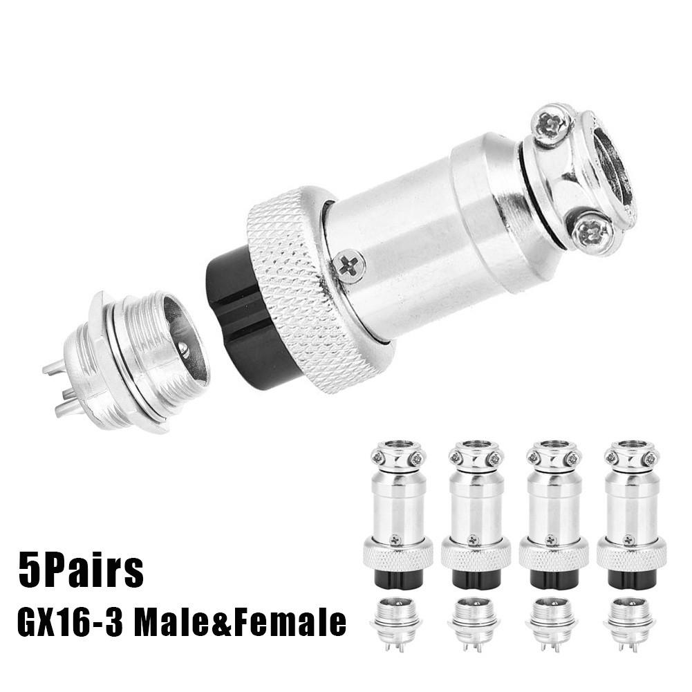 Buy Male And Female Connector 7 A Aviation Plug GX163 at affordable