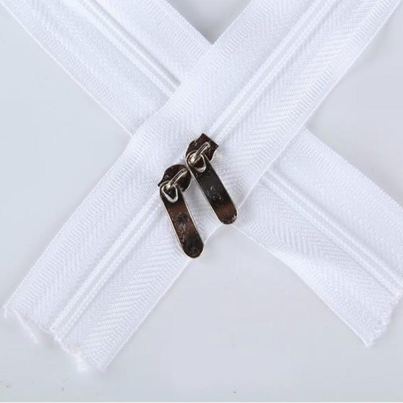 Buy Double Sliders Zipper Nylon Long Zipper For Quilt Cushion Cover