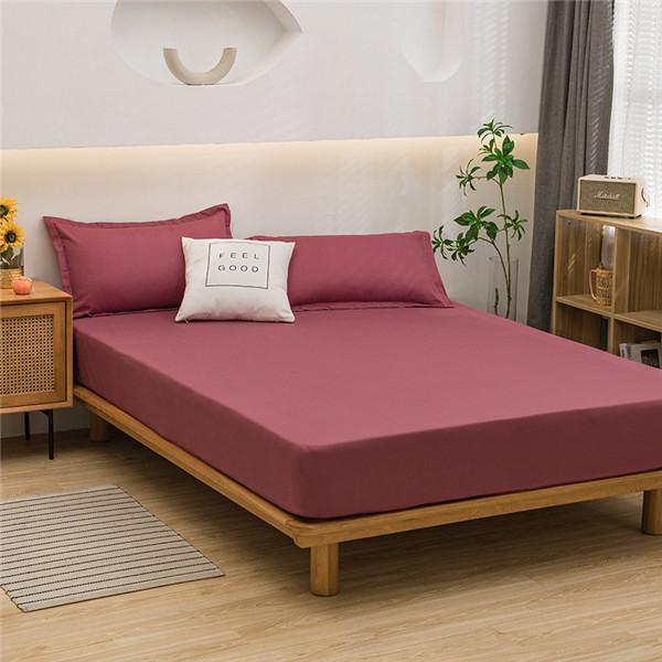 Buy New Cotton Sheet Fitted Bedding Set Bed Mattress Cover with Elastic