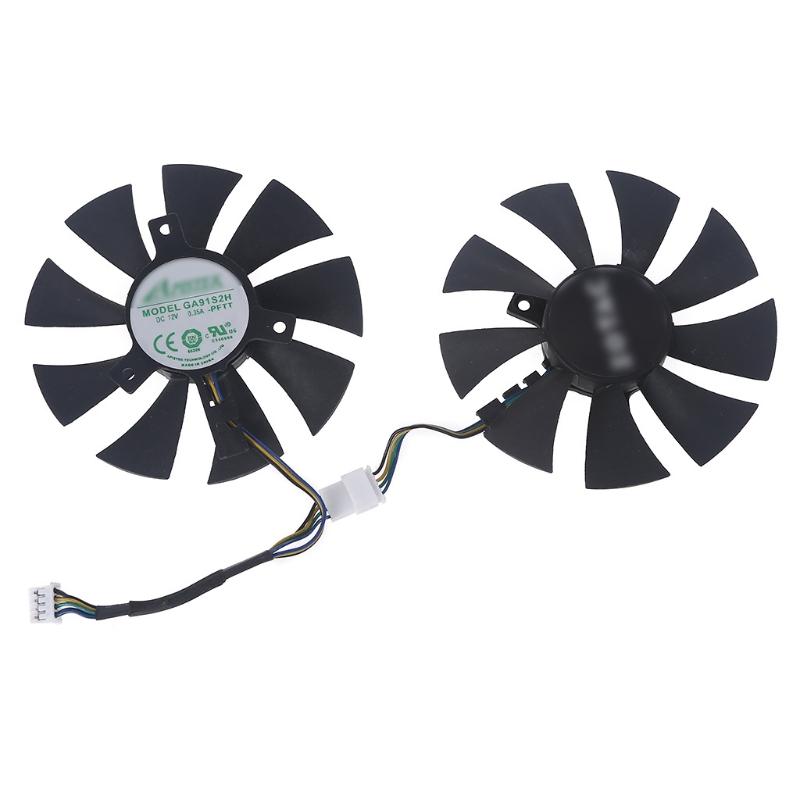 Buy New 87mm GA91S2H DC 12V 0.35A Cooling Fan Replacement for GeForce