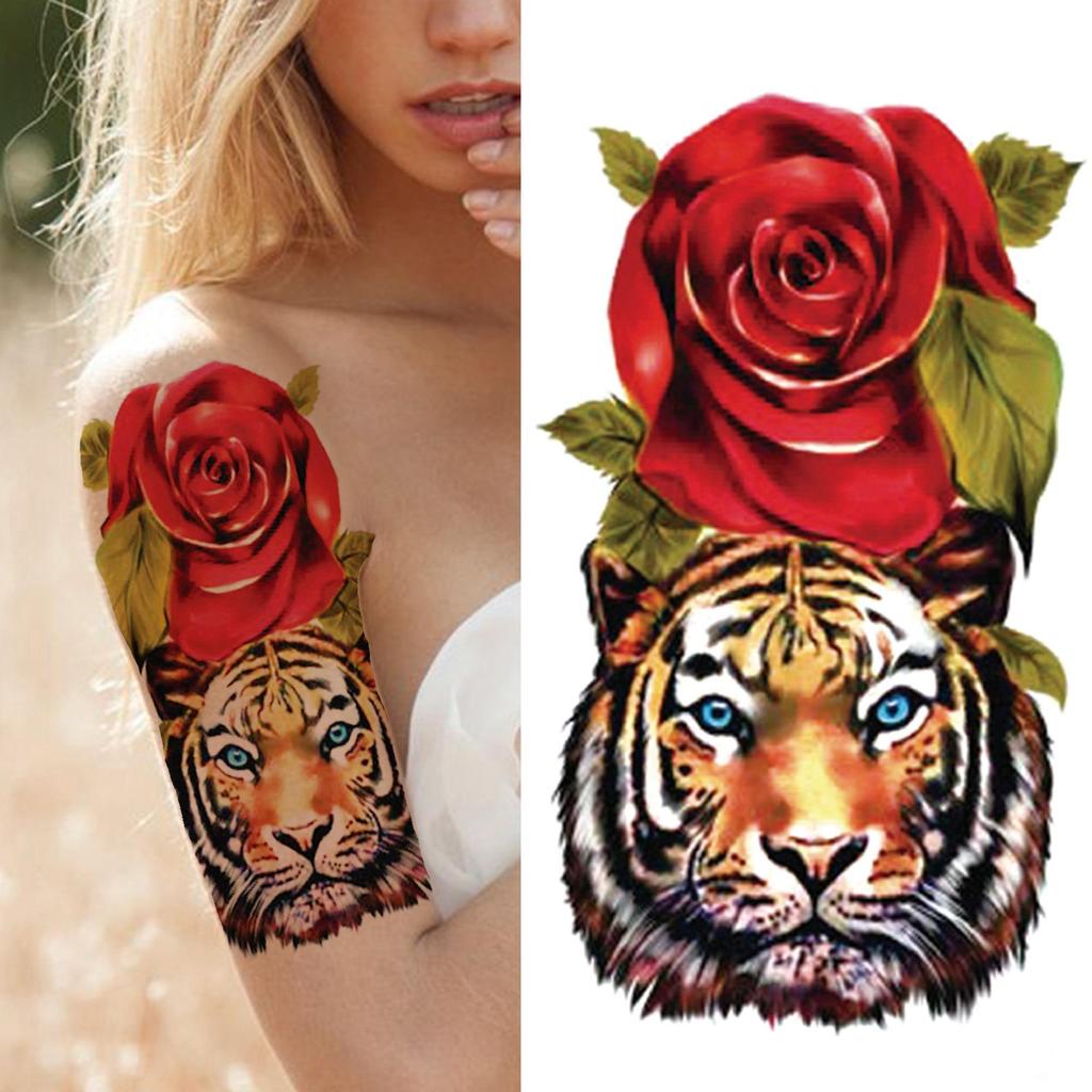 Rosso 3D Rose Tigre Tatuaggi Temporanei Per Le Donne Ragazze Farfalla Bussola Occhio Tatuaggi Adesivo Serpente Fiore Di Alta Qualità Tatuaggi Falsi Acquista In Modo Economico — Spedizione Gratuita, Recensioni Reali Con 1024_x_1024_jpg