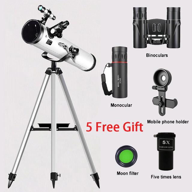 Buy 875X Professional Astronomical Telescope HD Upgrade 1.25 Inch
