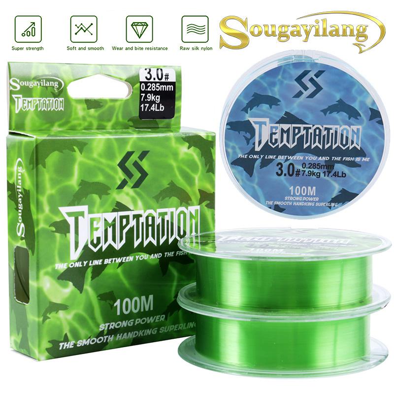 Cheap Fishing Lines Fashion 100m Reel Line Nylon Monofilament Durable