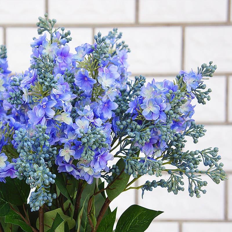 Buy 1Pc Silk Lilac Artificial Flower Home Garden Wedding Party