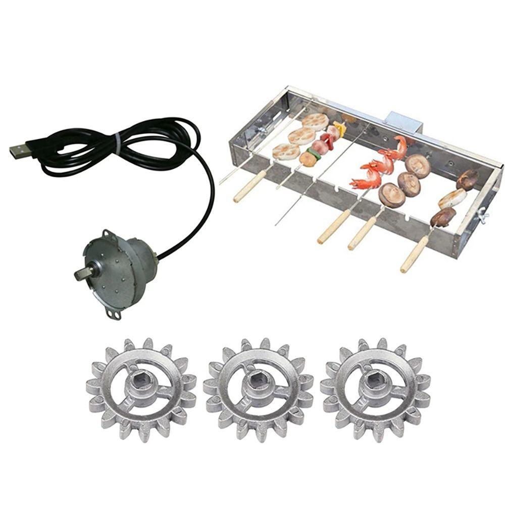 Buy Kitchen Electric Motor Gears Rotisserie BBQ Barbecue Motor Roast