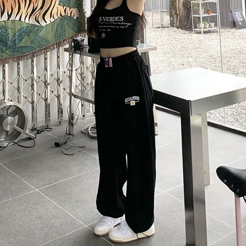 Cheap Women's Clothes Joggers Sweatpants Oversized Harajuku Baggy Track